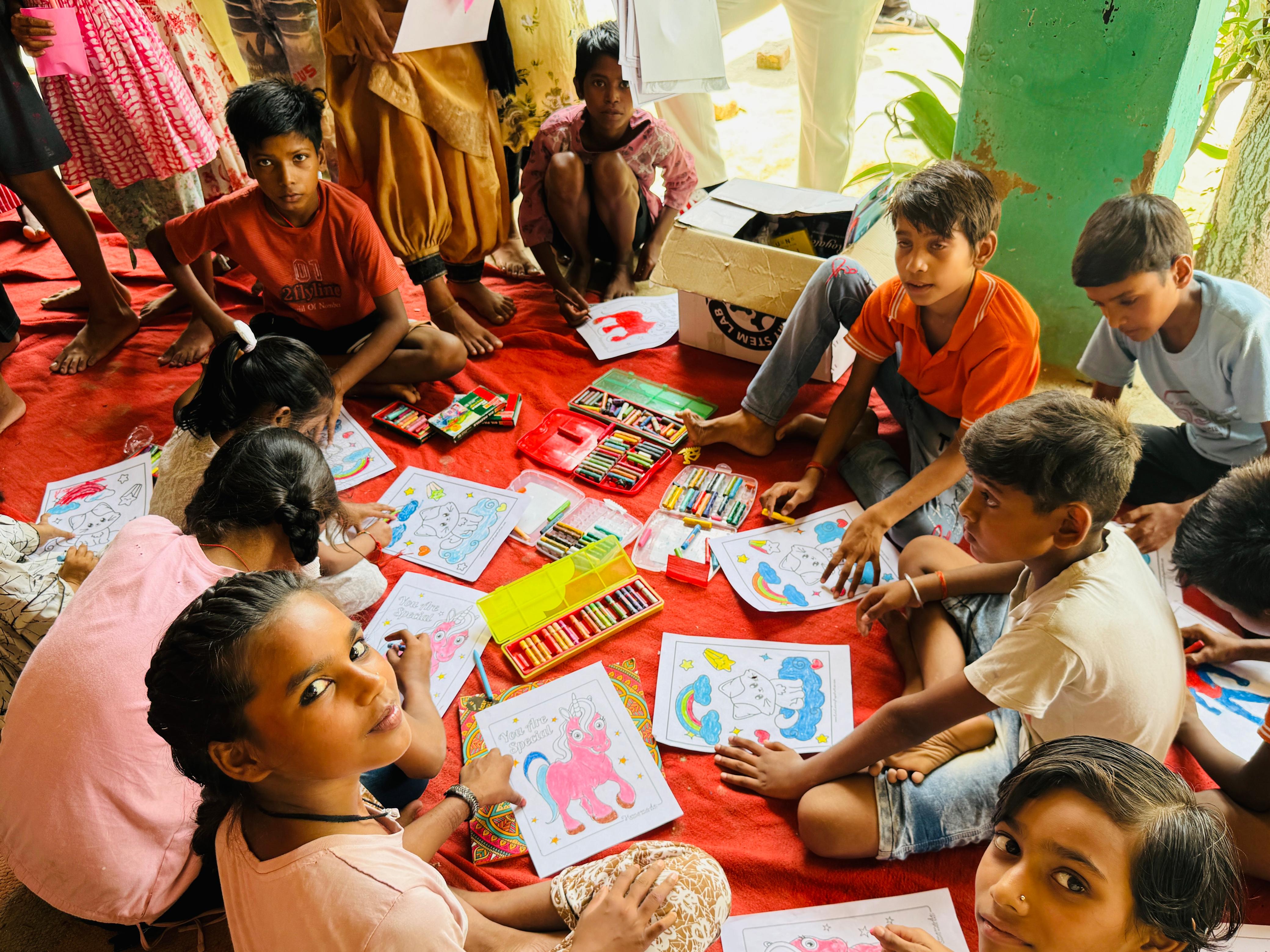 Spreading Joy at One Hand for Happiness NGO